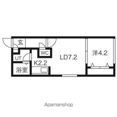 グラスマーレ南2条の間取り写真