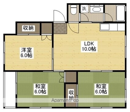 和弘ビル[3LDK/61.79m2]の間取図