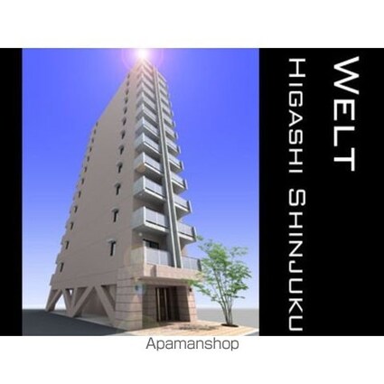 ヴェルト東新宿[1K/24.56m2]の共用部2