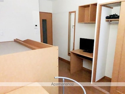 レオパレスライト３３９[1K/22.33m2]のリビング・居間