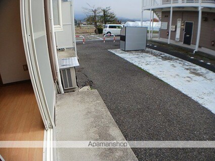 サンライズ永原Ｂ[2DK/39.74m2]のバルコニー