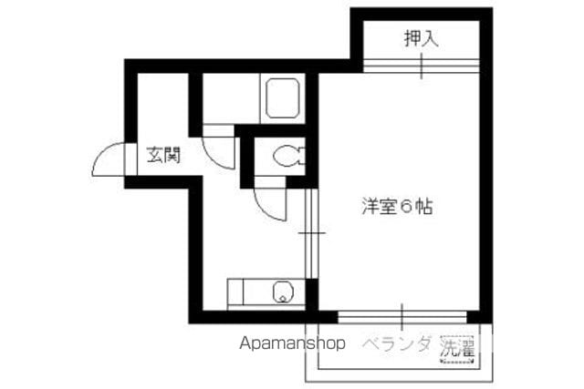 和プレジデント三条の間取り写真
