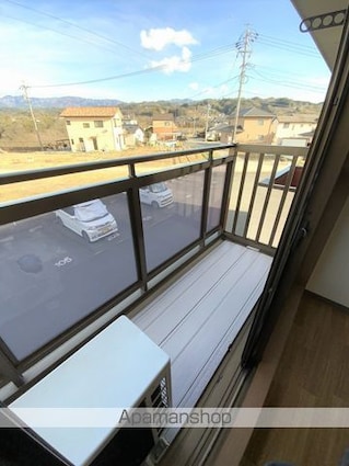 エグズィベランス[2DK/44.06m2]のバルコニー