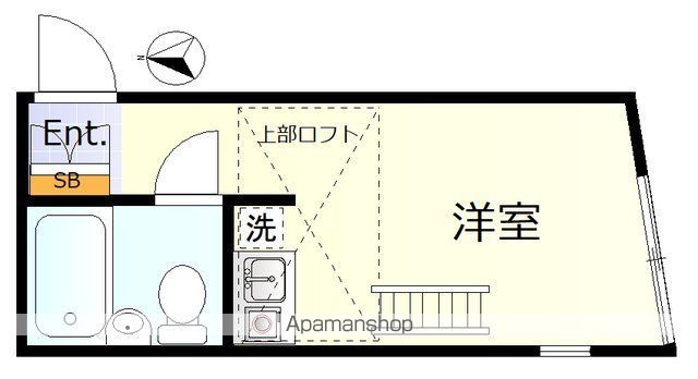 ペアパレス方南町の間取り写真