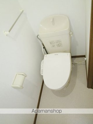 山梨県甲斐市大下条[2DK/44.34m2]のトイレ