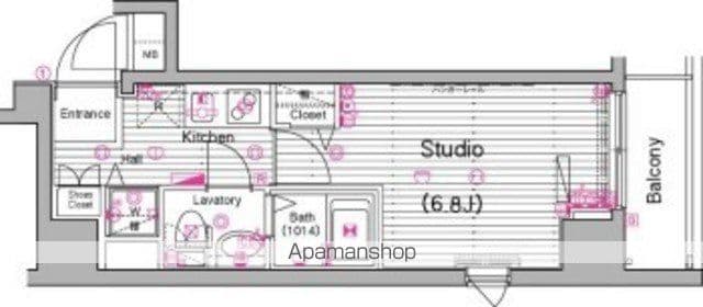 グランド・ガーラ横濱山下町の間取り写真