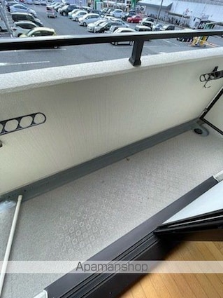 クレアトゥール２１[1K/27.28m2]のバルコニー