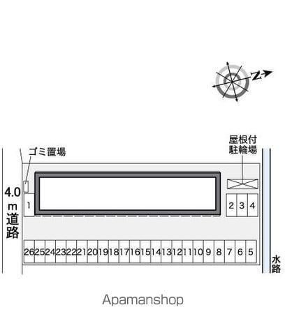 レオパレスウェルズ 111 ｜ 岐阜県岐阜市南鶉７丁目51（賃貸アパート1K・1階・23.61㎡） その19