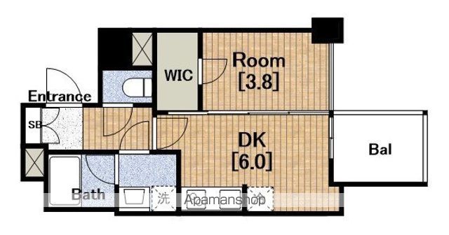 RISING MAISON 本町橋の間取り写真