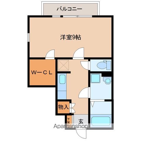 イデアル六丁の目の間取り写真