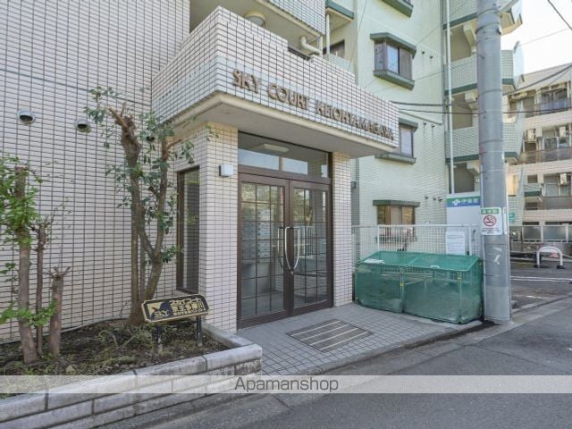 スカイコート京王多摩川の玄関写真