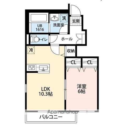 コントレイルIの間取り写真
