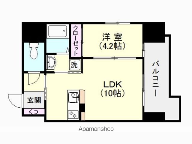 S−FORT鹿児島駅前ベイサイドの間取り写真