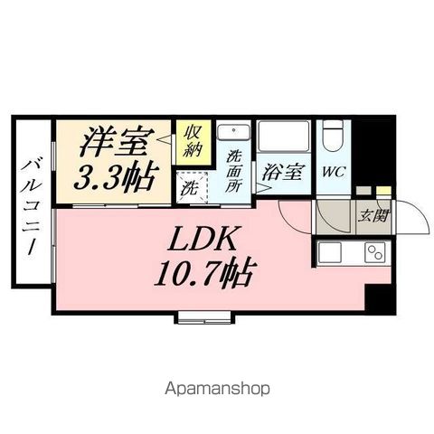 ピュア京橋の間取り写真