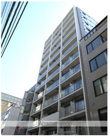ドゥーエ新富町の外観写真