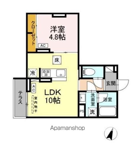 セレスティア中央 IIの間取り写真