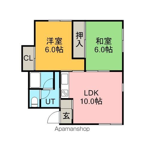 マコト マンションの間取り写真