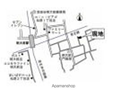 メモリー松原[1R/23.56m2]の配置図
