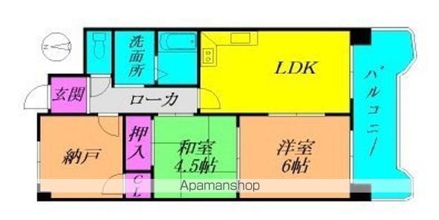 プランドールむつみの間取り写真