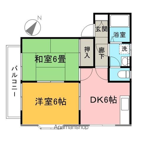 ハイム斉藤の間取り写真