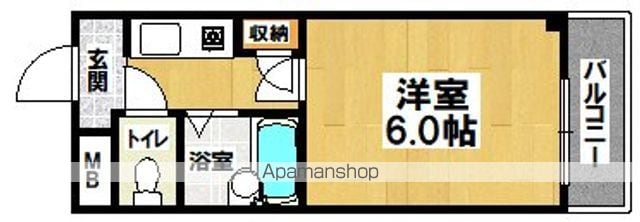 マンションライツの間取り写真