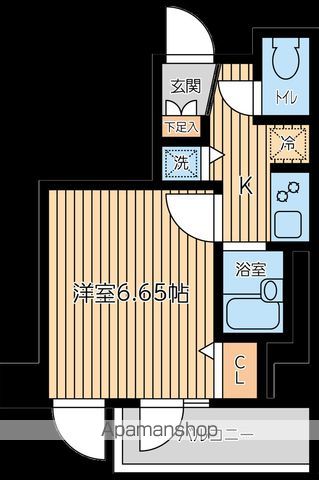 CITY SPIRE 新富町の間取り写真