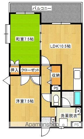 日正グランハイツの間取り