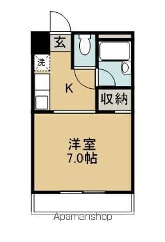 アモント中村の間取り写真