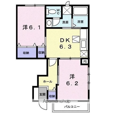 リファインド・N Iの間取り写真