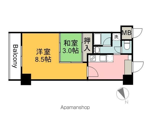 クレアテラ五日市の間取り写真