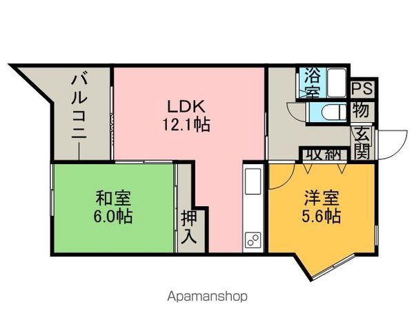アルテハイム宮ノ陣の間取り写真