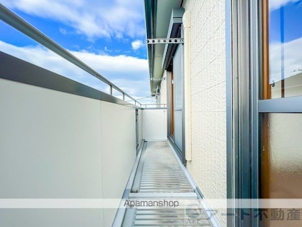 ディアス千原３[3K/54.63m2]のバルコニー