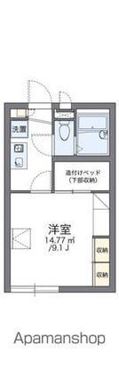 レオパレススマイル[1K/23.18m2]の間取図