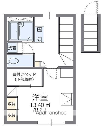 レオパレスSTARESの間取り写真