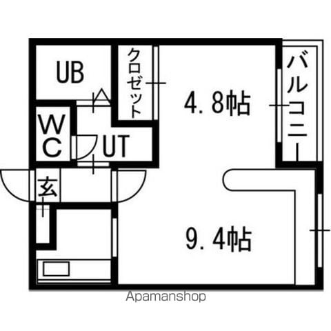 ホークメゾン札幌2号館の間取り写真