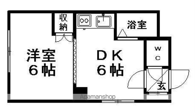 アビアシオン壱番館の間取り写真