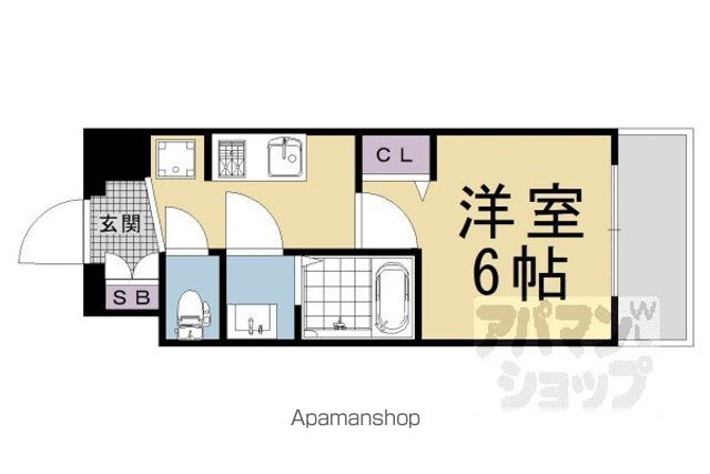 プレサンスTHE KYOTO 粋都の間取り写真