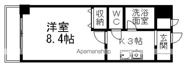 【青梅市千ヶ瀬町のマンションの間取り】