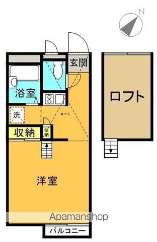 カーサピッコラ古宿の間取り写真
