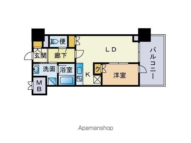 ティーエム薬院の間取り写真
