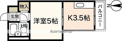 広島県広島市中区舟入中町[1K/17.36m2]のその他内装