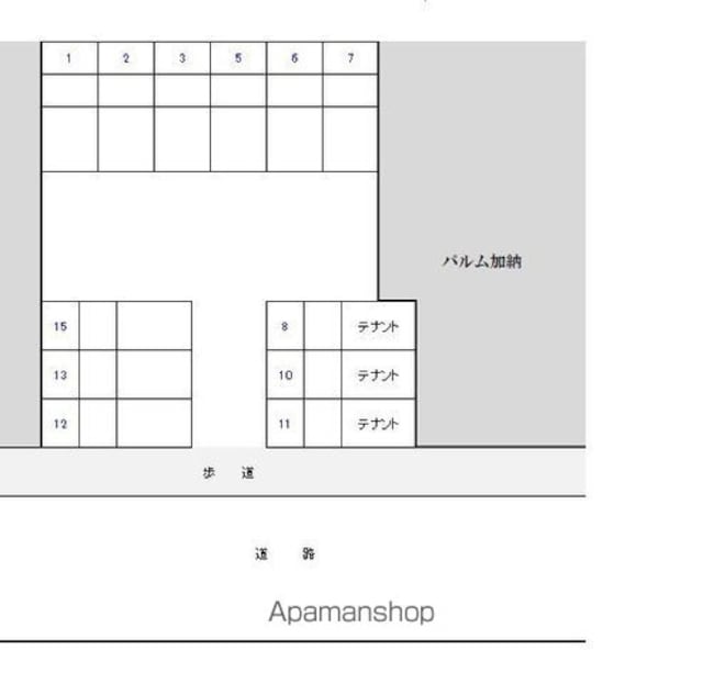 パルム加納[1LDK/46.84m2]の配置図
