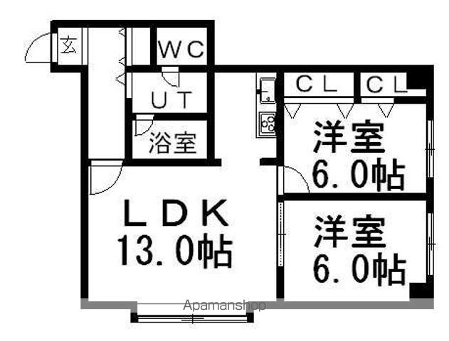 セラヴィ39の間取り写真