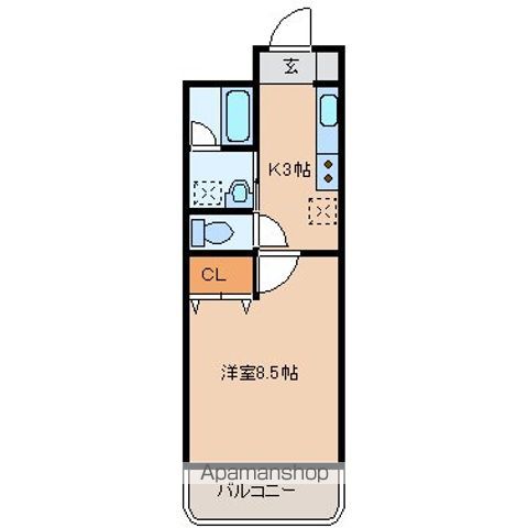 ロワジールKIIの間取り写真