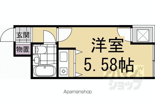 トライヤードの間取り写真