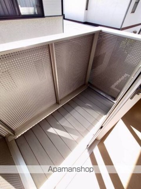 岡山県倉敷市白楽町[1R/29.35m2]のバルコニー