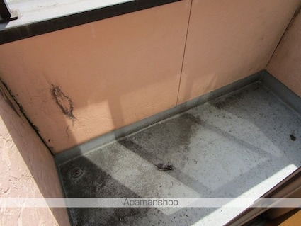 カリヨンコート[1K/28m2]のバルコニー