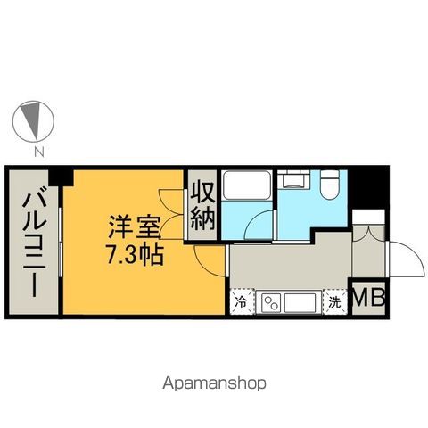 レジディア鶴舞の間取り写真
