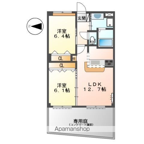 シャインフォレストの間取り