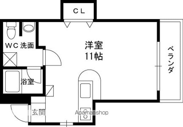 ルプリーズ西宮北口の間取り写真
